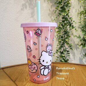 NEW! Hello Kitty Tumbler by Sanrio Pink/Purple/Mint 25oz.